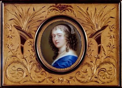 صورة للكاتب الفرنسي آن "نينون" "من Enclos (أو Ninon de Lenclos أو Ninon de Lanclos بواسطة المدرسة الفرنسية