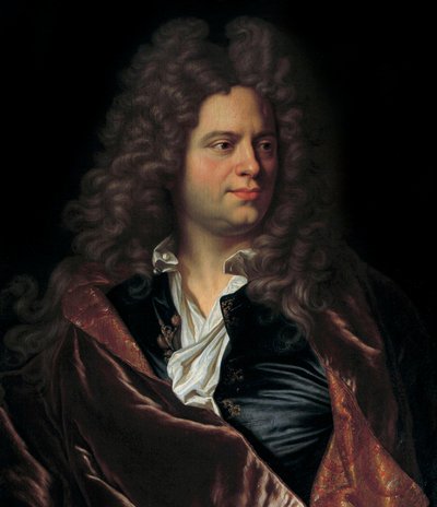 Portrait of the French writer Jean de La Bruyere (1645-1696) Painting of the French school of the 17th century. Chantilly, Conde Museum بواسطة المدرسة الفرنسية