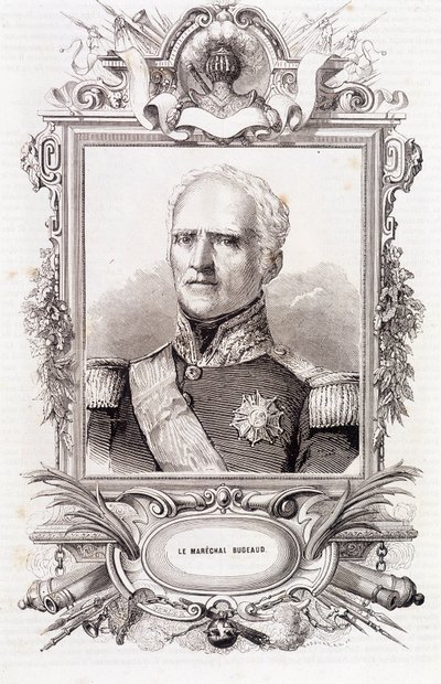 صورة لمارشال فرنسا توماس روبرت بوجو (1784-1849) بواسطة المدرسة الفرنسية