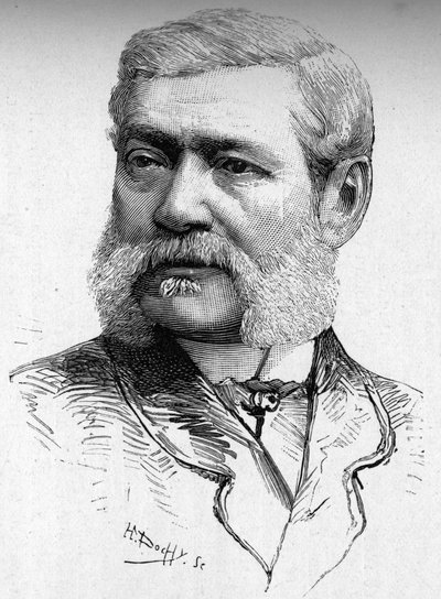 صورة للنقاش على الخشب ، الكونت كولونا سيزاري (1825-1887). بواسطة المدرسة الفرنسية