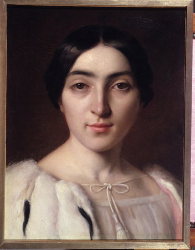 صورة يفترض أنها أديل هوغو (1830-1915) بواسطة المدرسة الفرنسية
