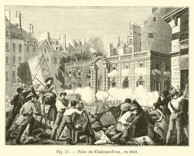 الاستيلاء على شاتو دو عام 1848 بواسطة المدرسة الفرنسية