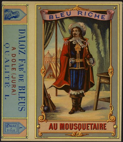 تسمية المنتج لـ Bleu Riche au Mousquetaire بواسطة المدرسة الفرنسية