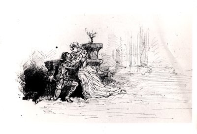 كتيب إنتاج لـ Ruy Blas (1838) بقلم فيكتور هوغو (1802-85) ، 1880 (قلم وحبر على ورق) بواسطة المدرسة الفرنسية