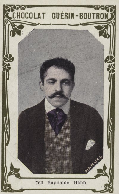 رينالدو هان (صورة ملونة) بواسطة المدرسة الفرنسية