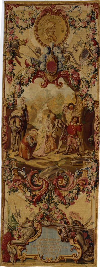 نسيج Regence Gobelins مع قصة Don Quixote ، 1717-18 بواسطة المدرسة الفرنسية