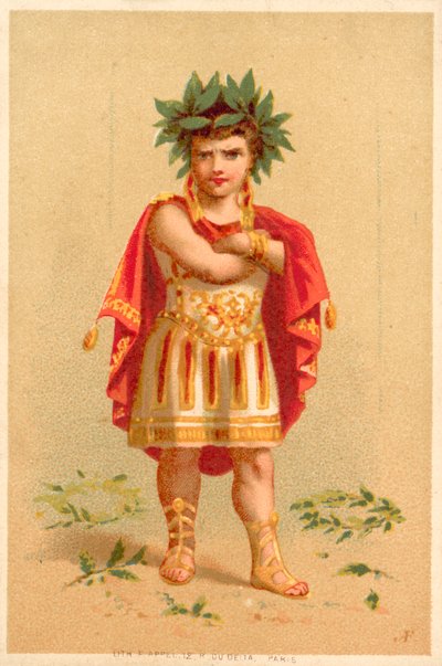 Roman (chromolitho) بواسطة المدرسة الفرنسية