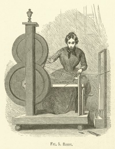 Rouet (نقش) بواسطة المدرسة الفرنسية