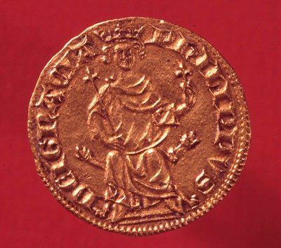 Royal Gold ecu بواسطة Philip IV le Bel (1268-1314). 1290. باريس ، متحف دار السك بواسطة المدرسة الفرنسية