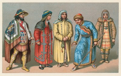 زي روسيا بواسطة المدرسة الفرنسية