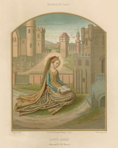 سانت باربي بواسطة المدرسة الفرنسية
