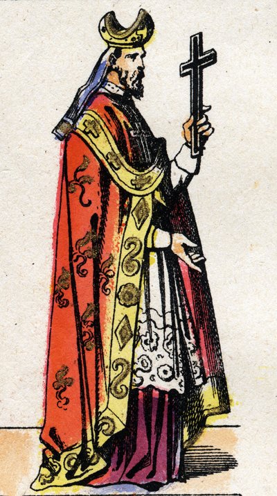 القديس ليجيه (616-677) أو ليجيه دوتون (باللاتينية ليوديغاريوس) إيفيك وشهيد القرن السابع. بواسطة المدرسة الفرنسية