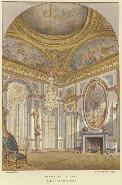 Salon de la Paix ، قصر فرساي بواسطة المدرسة الفرنسية