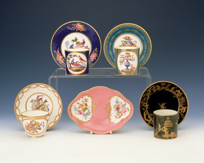 اختيار الخزف Sevres ، c.1760 (الخزف) بواسطة المدرسة الفرنسية