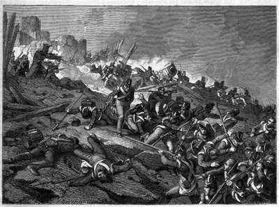 حصار برغش من 18 سبتمبر إلى 22 أكتوبر 1812 - حملة إسبانيا والبرتغال (1808 - 1814) (من 18 سبتمبر إلى 22 أكتوبر 1812: مقر بورغوس) - في "" تاريخ الإمبراطورية بعد تاريخ القنصلية "" أدولف تييرز -187 بواسطة المدرسة الفرنسية