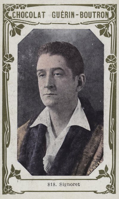 Signoret (صورة ملونة) بواسطة المدرسة الفرنسية