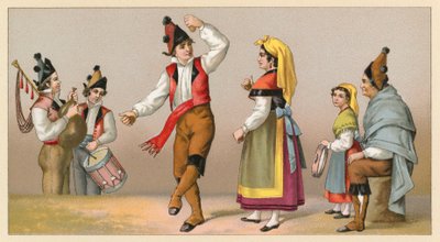 زي أسبانيا بواسطة المدرسة الفرنسية