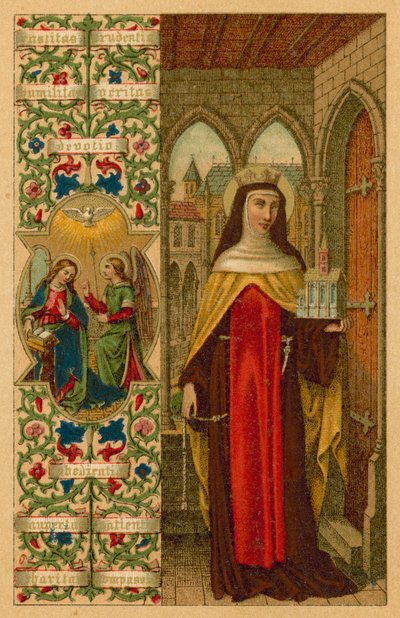 Sta Johanna Valesiensis بواسطة المدرسة الفرنسية