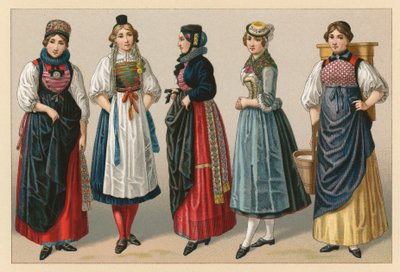 زي سويسرا بواسطة المدرسة الفرنسية