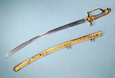 سيف منحه Directoire (معدن) لنابليون الأول (1769-1821) بواسطة المدرسة الفرنسية