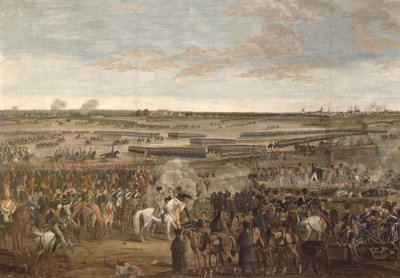 معركة لايبزيغ ، تفاصيل نابليون في المقدمة ، 18 أكتوبر 1813 (انظر 203343) بواسطة المدرسة الفرنسية