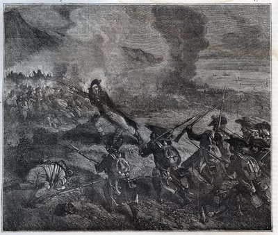 وقعت معركة لوانو في 23-24 نوفمبر 1795 أثناء حرب التحالف الأول - موسوعة وطنية جديدة بقلم موريس لا شارست - 1870 - بواسطة المدرسة الفرنسية