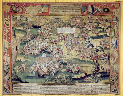 معركة سانت دينيس ، 10 نوفمبر 1567 ، 1570-80 بواسطة المدرسة الفرنسية