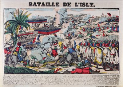 الاستيلاء على حاشية عبد القادر (1808-1883) أو معركة إيسلي في 14 أغسطس 1844 ، 1844-63 بواسطة French School