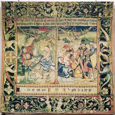 الرحلة إلى مصر وعشق المجوس ، 1565 بواسطة المدرسة الفرنسية
