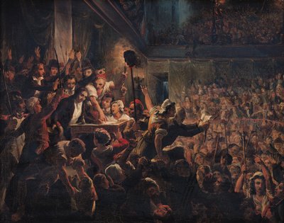 رئيس نائب جان Feraud (1759-95) قدم إلى فرانسوا أنطوان Boissy d&39;Anglas (1756-1826) 20 مايو 1795 بواسطة المدرسة الفرنسية