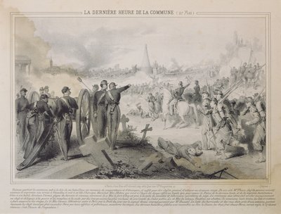 الساعة الأخيرة للكومونة ، 27 مايو 1871 بواسطة المدرسة الفرنسية