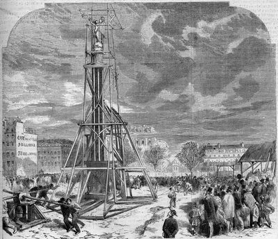 انتقلت نافورة Palmier إلى Place du Chatelet في باريس عام 1858. بواسطة المدرسة الفرنسية