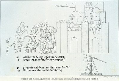 Tprise of Carcassonne بواسطة المدرسة الفرنسية