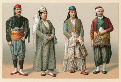 زي تركيا بواسطة المدرسة الفرنسية