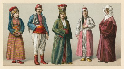 زي تركيا بواسطة المدرسة الفرنسية