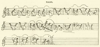 Valse (نقش) بواسطة المدرسة الفرنسية