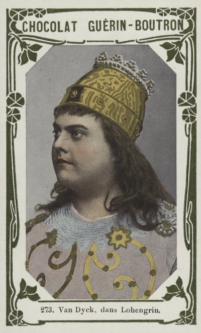 فان ديك ، رقص Lohengrin (صورة ملونة) بواسطة المدرسة الفرنسية