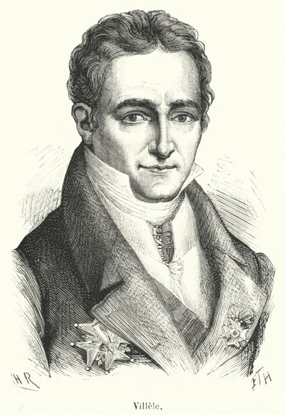 Villele (engraving) بواسطة المدرسة الفرنسية