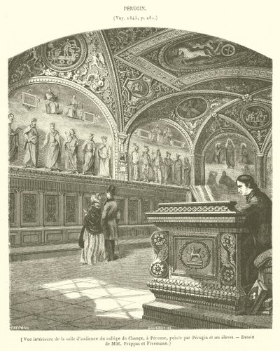 Vue interieure de la salle d