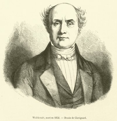Walckenaer، mort en 1852 بواسطة المدرسة الفرنسية