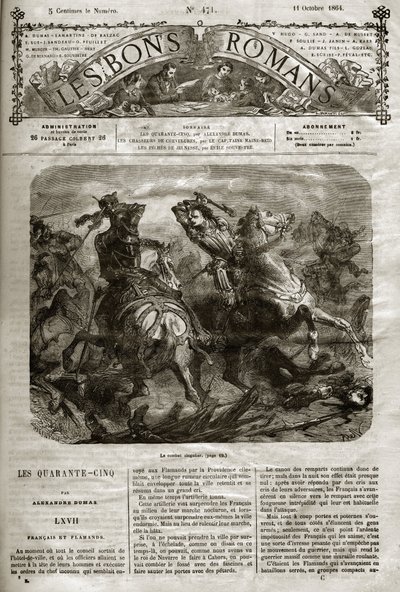 حروب الدين - الخمس وأربعون - الفرنسية والفلمنكية - معركة هنري دي جويوز الفريدة (1563-1608) - الروايات الجيدة 1864 - ألكسندر دوماس بيري - بواسطة المدرسة الفرنسية