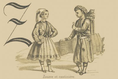 Z: الزواف والنصب بواسطة المدرسة الفرنسية