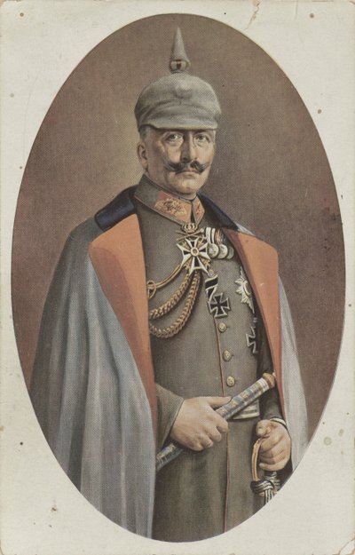 repro بعد رسم صورة فيلهلم الثاني بواسطة R. Grabendorff القيصر فيلهلم الثاني (العنوان على الكائن) بواسطة فريدريك بروكمان