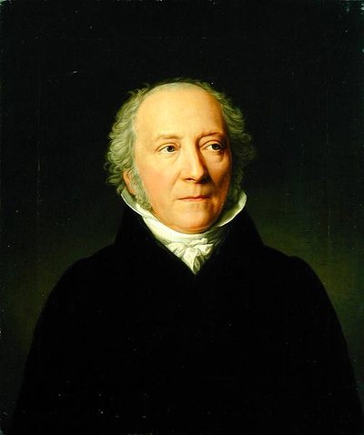 صورة ليونارد واتشر ، 1820 بواسطة Friedrich Carl Groger