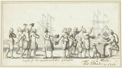 رمز مفاوضات السلام عام 1706 (؟) بواسطة فريدريش إيبيش