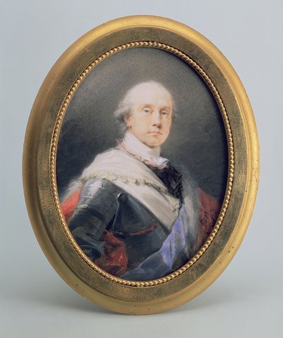صورة للأمير تشارلز نيكولاس أوثون من ناسو سيجن ، 1790 (مرحاض وغواش على العاج) بواسطة فريدريش هاينريش فوجر