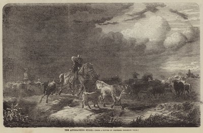 اقتراب العاصفة بواسطة Friedrich Johann Voltz