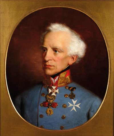 الكونت لافال جراف نوجنت فون ويستميث 1777-1862. بواسطة فريدريش ريتر فون أميرلنج