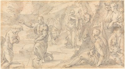 معمودية المسيح بواسطة فريدريش سوستريس