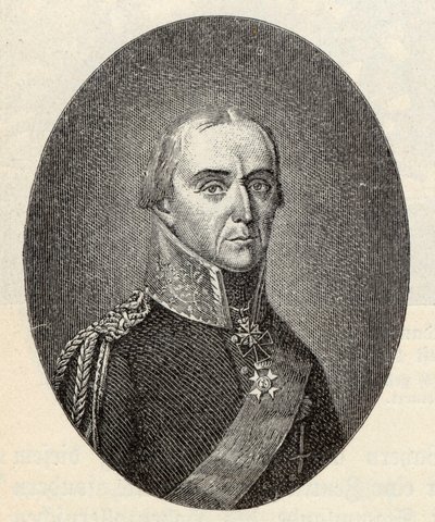 فريدريش فيلهلم جراف بولو فون دينيويتز 1755-1816. بواسطة فريدريش فيلهلم بولينجر